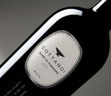 Kırmızı Şarap Of Sıcak Damgalama Özel Tasarım Şişe Etiketi / Özel Etiket Etiket