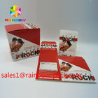Sıcak satış 3D baskı kartı Siyah mamba 3D cards3d seks hapları ambalaj kağıt kartı 3D seks hapı kartı geliştirme hap kutuları