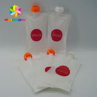 Sıkın Doldurulabilir Plastik Ambalaj Bebek Gıda Kılıfı / Kullanımlık Bacalı Kılıfı Gıda Çanta için Bebek