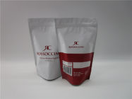 Kahve Vana Protein Tozu Paketleme Matt Folyo Zip Kilit Çanta Stand Up Kılıfı çantası