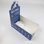 Parlak / Mat Yüzey Bitirme Çikolatalı Atıştırmalık Barlar için Karton Ekran Paket Kutusu