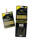 Özel Logo Royal Honey VIP Çuval Paketleme Kağıt Kart Altın Folyo Kağıt Kart Bal Çubuğu için