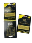 Özel Logo Royal Honey VIP Çuval Paketleme Kağıt Kart Altın Folyo Kağıt Kart Bal Çubuğu için