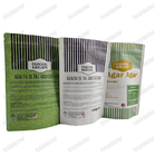 Özel Gıda Paketleri Tekrar Kullanılabilir Cüzdan Çevre Dostu Malzemeler Kraft Kağıt Torbaları