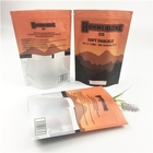Kraft Kağıt Torbalar Çay Torbaları Üç Yanlı Mühürlü Torba ve Degazing Valvu ile Paketlenme