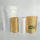 Tanıtım Biyodegradable Kraft Kağıt Torbası Gıda Ambalajları için Özel Baskı