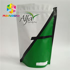 Çevre dostu alüminyum folyo stand up çanta, çay protein tozu için plastik torba paketleme.