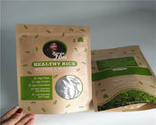 150 Mikron Kalınlık Kağıt Yiyecek Torbaları Ekmek Paketlemesi İçin Güçlü Donma Dayanımı