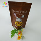 Çikolata / Protein Tozu İçin Alüminyum Kilitli Snack Bag Paketleme Gravür Baskı