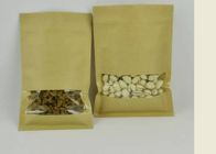 Üç Yan Mühür Fındık Tohumları Için Özelleştirilmiş Kağıt Torbalar / Kahve Tozu