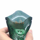 Temizle Ön Mylar Zip Plastik Torbalar CBD Kurbağa Sakızları Sakızları Paketi Poşet Kılıfı