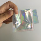 Kendinden Yapışkanlı Folyo Kılıfı Ambalaj Metalik Etiket Etiket Yenilebilir Glitter / Pırıltılı Için Holografik Yanardöner Çanta