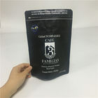 Gıda Sınıfı Plastik Torbalar Ambalaj Mat Yüzeyli Kahve Torbası Kilitli FDA