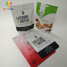 Alüminyum Folyo Snack Bag Paketleme Plastik Kahve / Çay / Fermuarlı Gıda Kilitli Torbalar