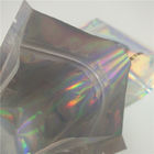 Shinning Holografik Folyo Kılıfı Ambalaj Hologram Çanta Mylar Glitter Toz Oje Çantası