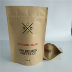 Özelleştirilmiş Kağıt Torba Ambalaj Sebze Tohumları Kilitli Vana Kahve / Çay Için Koku Kanıtı