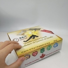 Çevre Dostu Kağıt Kutu Ambalaj Karton Sayaç Gösterge Kutuları Candy Enerji Bar İçin