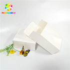 Beyaz Renkli Karton Ambalaj Kutuları Çeşitli Kart Fleixble Logo Özelleştirilmiş