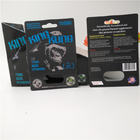 King Kung Erkek Geliştirme Hapları 3D Blister Kart Ekran Kutusu PP Malzemesi Dayanıklı