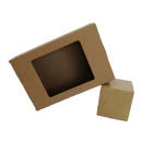 Kraft Kağıt Özelleştirilmiş Ekran Kağıdı Küçük Katlanır Hediye Paketleme Kutusu
