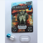 FX 9000 Rhino 7 SWAG Kapsül Mermi şeffaf plastik hap şişeleri için Metal Kapak Renkli Plastik Hap Şişeleri