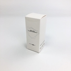 Kozmetik Örnek Gıda Kirpik Kağıt Kutusu Ambalajı İçin 350g Beyaz Karton ile Toptan Özel Sıcak Damgalama Mat Film