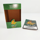 Düşük Moq Özelleştirilmiş Baskılı Fronto Puro Grabba Yaprak Ambalaj için Kraft Kağıt Kutuları