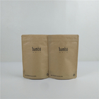 Biyobozunur Kahverengi Kraft Kağıt Doypack Çantalar Kompostlanabilir Kozmetik