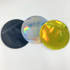 3.5g Plastik Kalıp Kesim Yenilebilir Şeker Folyo Çanta Ambalaj Holografik Yuvarlak Şekil Poşet