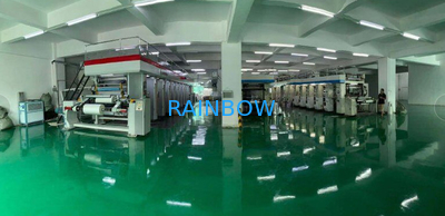 Rainbow packaging co,ltd üreticinin üretim hattı