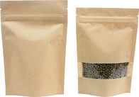 Perakende, yaygın olarak kullanılan, gıda için kraft kağıt torba, fındık için Snacks çanta, çerezler, çikolata