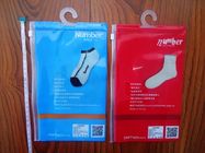 Suya Dayanıklı PVC Pothook Plastik Torbalar Çorap Giyim İçin Paketleme