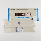 Özel Baskılı Mylar Fermuarlı Çantalar Çikolata Paketleme Torbaları Nem Geçirmez