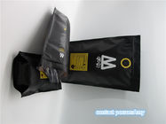 Özel baskılı mat siyah kahve çanta paketleme çantası / poşet