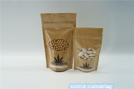 Alüminyum Folyo Kraft Kağıt Potpuri Bitkisel Tütsü / Infused Chew Sakızları Ambalaj Zip Kilit Çantaları