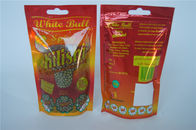 Güçlü Sızdırmazlık 8 Renk Plastik Torbalar Paketleme / Gıda Paketi Torbalar Stand Up