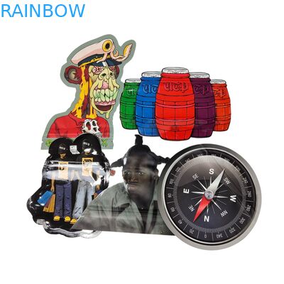 Yenilebilir 3.5g Mylar Poşetler Ziplock Özel Şekilli Şeker Ot Bisküvi Sakızlı Ambalaj