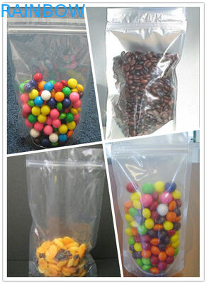 Şekilli Stand Up Fermuarlı Snack / Kurabiye Snack Bag Paketleme