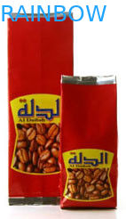 Sıcak satış özelleştirilmiş çay / kahve çanta gözyaşı çentik ile ambalaj