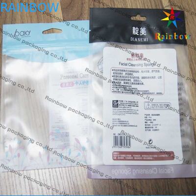 mylar comestic fermuarlı paketleme çantası