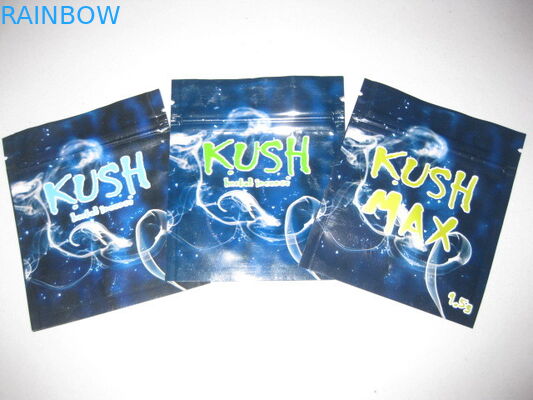 Bitkisel Tütsü için PET / VMPET / PE Bitkisel Tütsü Ambalajları