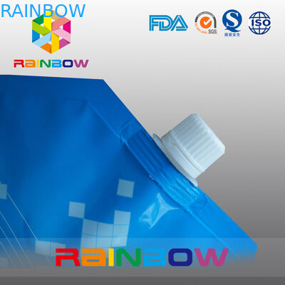 3L Su geçirmez Şeffaf veya Baskı Stand up Bacalı Kılıfı Sıvı şişe Çantası