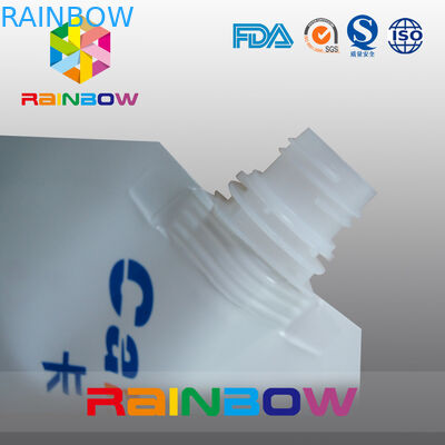 3L Su geçirmez Şeffaf veya Baskı Stand up Bacalı Kılıfı Sıvı şişe Çantası