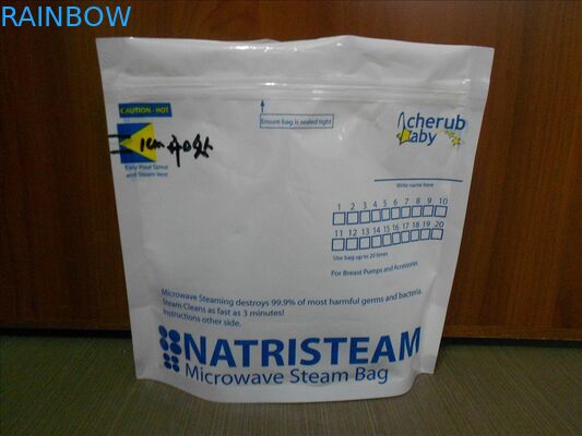 120icron PET / PE Mikrodalga / Retort Gıda Vakumlu Mühür Torbaları