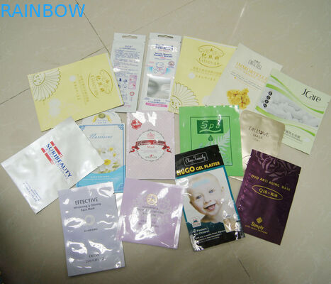 100mic Özel Kozmetik Çantaları, Üç Taraflı Mühürlü Alüminyum Folyo Kılıfı