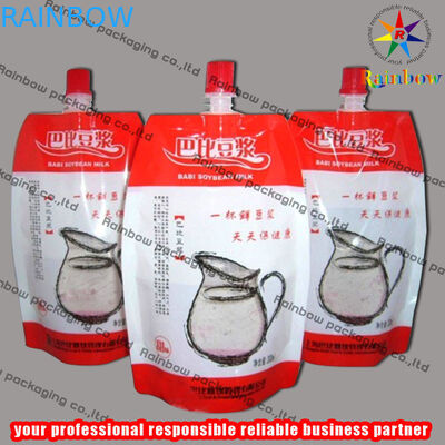 Alüminyum folyo bardak ucu kese ambalajı, soya torbası