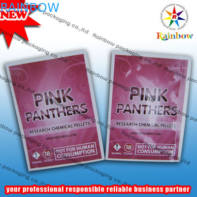 Lamine Malzeme Özelleştirilmiş Üç Taraflı Mühürlü Kozmetik Ambalaj Çantası