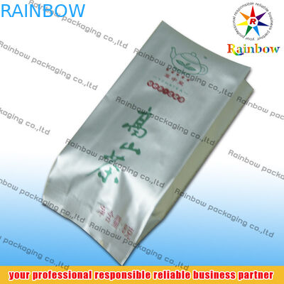 PET / AL / PE Yandan Köşeli Poşet Ambalajları