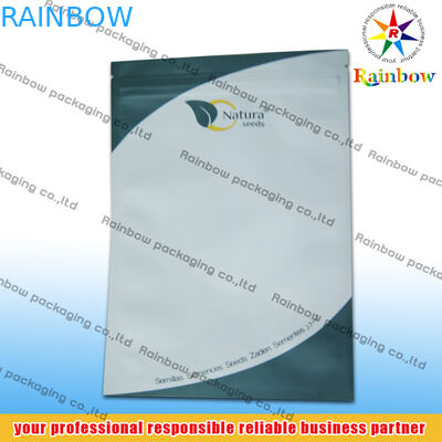 Özel Baskılı Kilitli Çay Poşetleri Ambalaj Tarafı Aluminyum Folyo