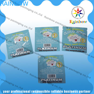 Cloud 9 Herbal Tütsü Fermuarlı Ev İçin Fermuarlı Plastik Torbalar